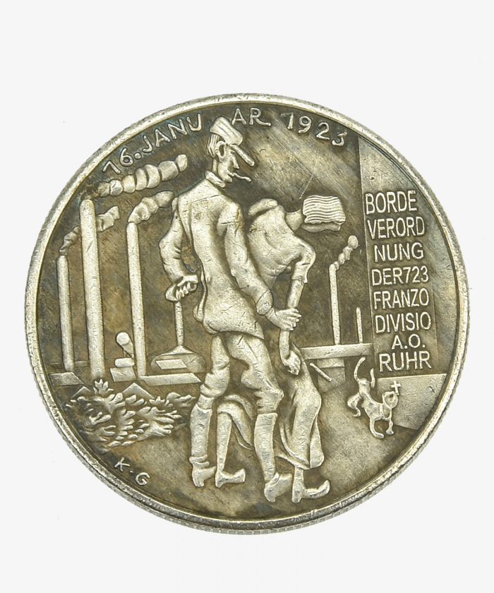 Medal Karl Götz The Brothel Nation 1923
